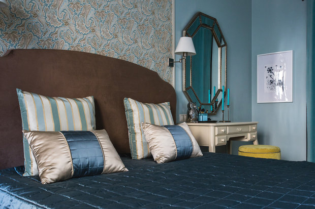 Фотография: Спальня в стиле Прованс и Кантри, Классический, Современный, Квартира, Проект недели, Jazzberry – фото на INMYROOM