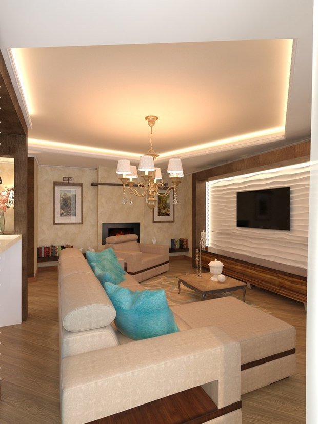 Фото из портфолио 3к.кв в ЖК Солнышко, Шелдом – фотографии дизайна интерьеров на INMYROOM