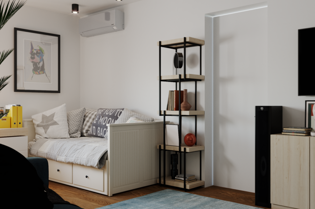 Фото из портфолио Квартира для молодой семьи в современном стиле – фотографии дизайна интерьеров на INMYROOM