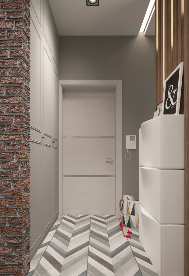 Фото из портфолио Лофт для молодой семьи – фотографии дизайна интерьеров на INMYROOM