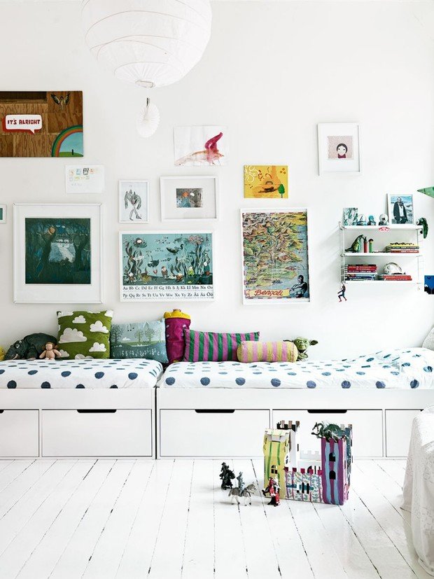 Фото из портфолио Скандинавская квартира с мятно-зеленой кухней – фотографии дизайна интерьеров на INMYROOM