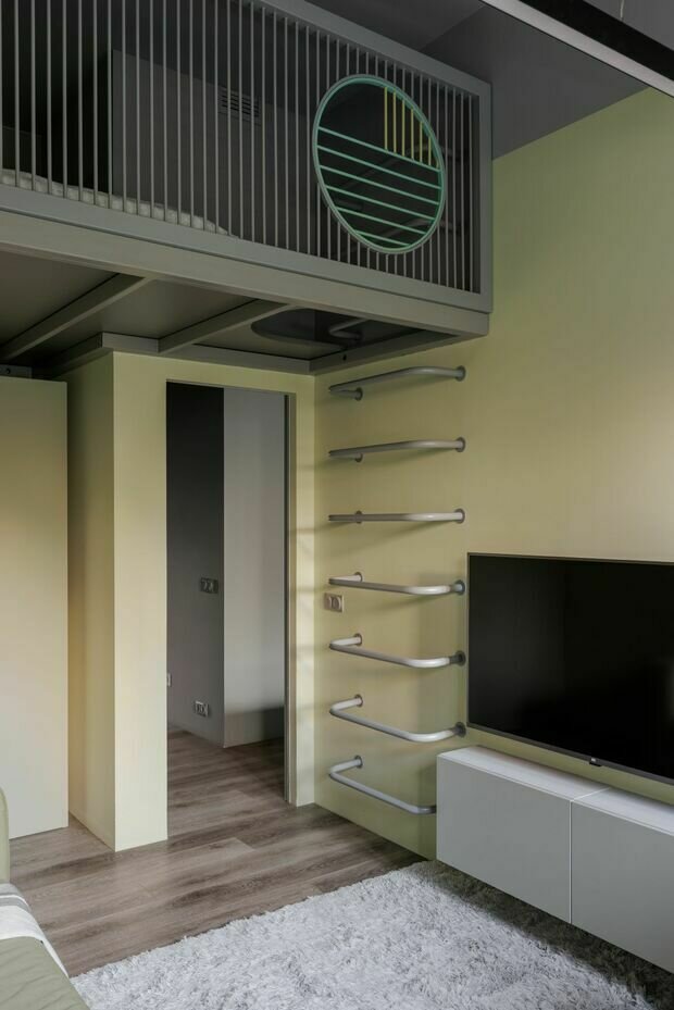 Фотография: Детская в стиле Современный, Квартира, Проект дня, Санкт-Петербург, 2 комнаты, 60-90 метров, Индивидуальный проект, Соня Кондрашина – фото на INMYROOM