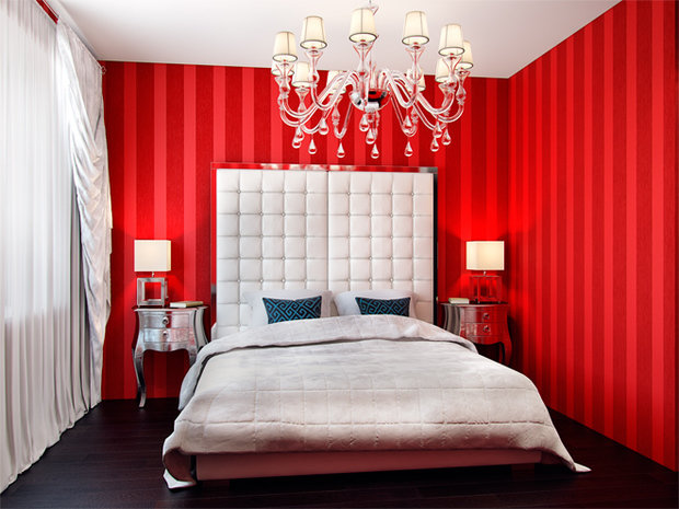 Фото из портфолио Квартира в красных тонах – фотографии дизайна интерьеров на INMYROOM