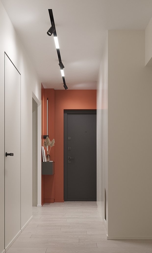 Фото из портфолио Современный интерьер в ЖК «Znak», Ижевск, 73 кв. м2 – фотографии дизайна интерьеров на INMYROOM