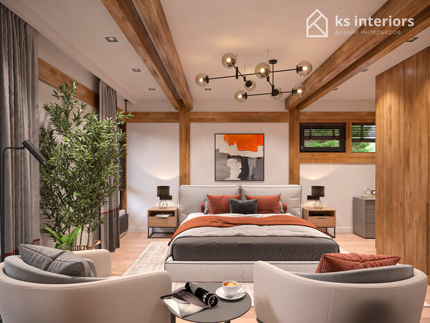 Фото из портфолио Дом в КП Плесково – фотографии дизайна интерьеров на INMYROOM