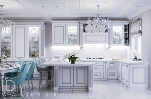 Фото из портфолио ЧАСТНЫЙ ДОМ В СИМФЕРОПОЛЕ НА УЛ.ФРУКТОВАЯ, 384 М² – фотографии дизайна интерьеров на INMYROOM