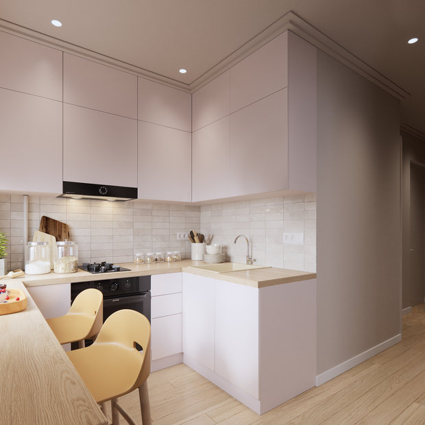 Фото из портфолио Квартира в Москве – фотографии дизайна интерьеров на INMYROOM