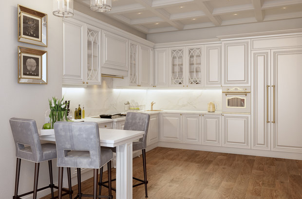 Фотография: Кухня и столовая в стиле Прованс и Кантри, Эклектика – фото на INMYROOM