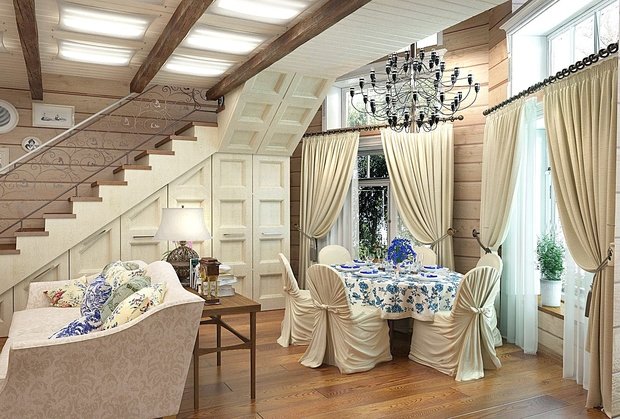 Фото из портфолио Дизайн интерьеров загородных домов – фотографии дизайна интерьеров на INMYROOM