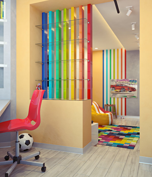 Фото из портфолио Радужный гранат – фотографии дизайна интерьеров на INMYROOM