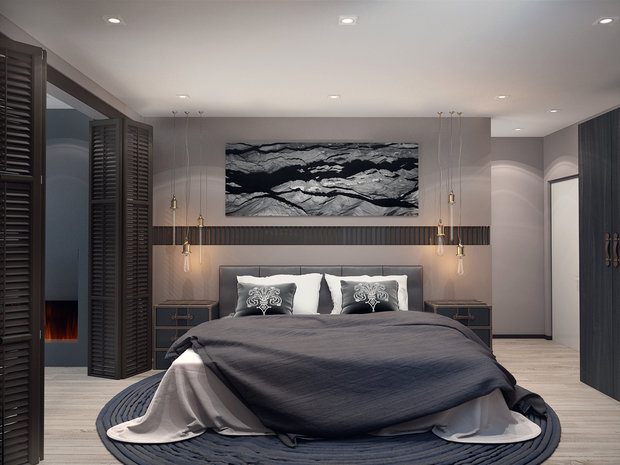 Фото из портфолио Спальня – фотографии дизайна интерьеров на INMYROOM