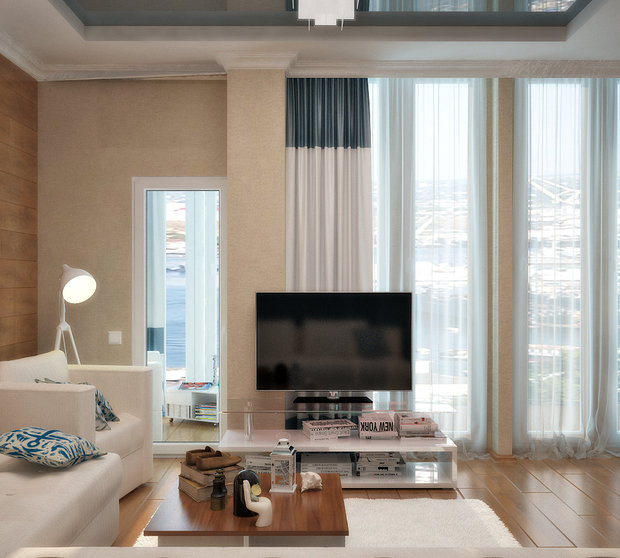 Фото из портфолио Морской бриз – фотографии дизайна интерьеров на INMYROOM