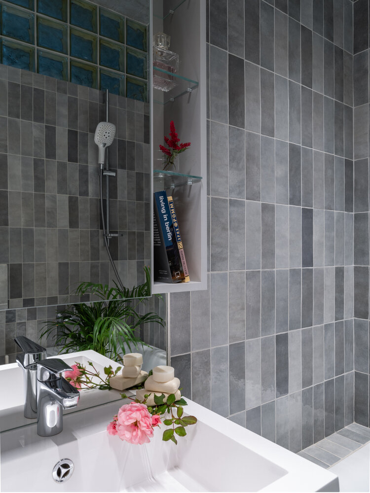 Фотография: Ванная в стиле Современный, Лофт, Квартира, Проект недели, Москва, 3 комнаты, 40-60 метров, Екатерина Щедрина – фото на INMYROOM