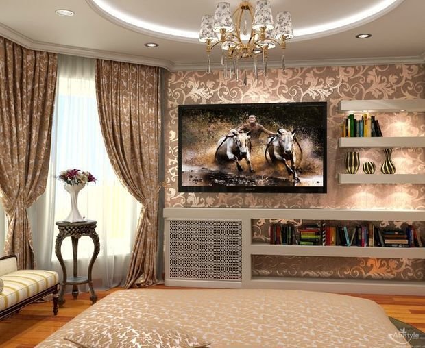 Фото из портфолио спальня – фотографии дизайна интерьеров на InMyRoom.ru
