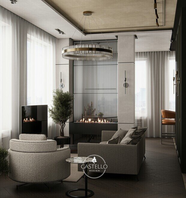 Фото из портфолио ЖК West Garden - 48 м² – фотографии дизайна интерьеров на INMYROOM