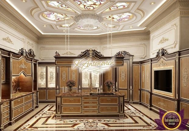 Фото из портфолио Luxury and functionality in the kitchen interior from Katrina Antonovich – фотографии дизайна интерьеров на INMYROOM