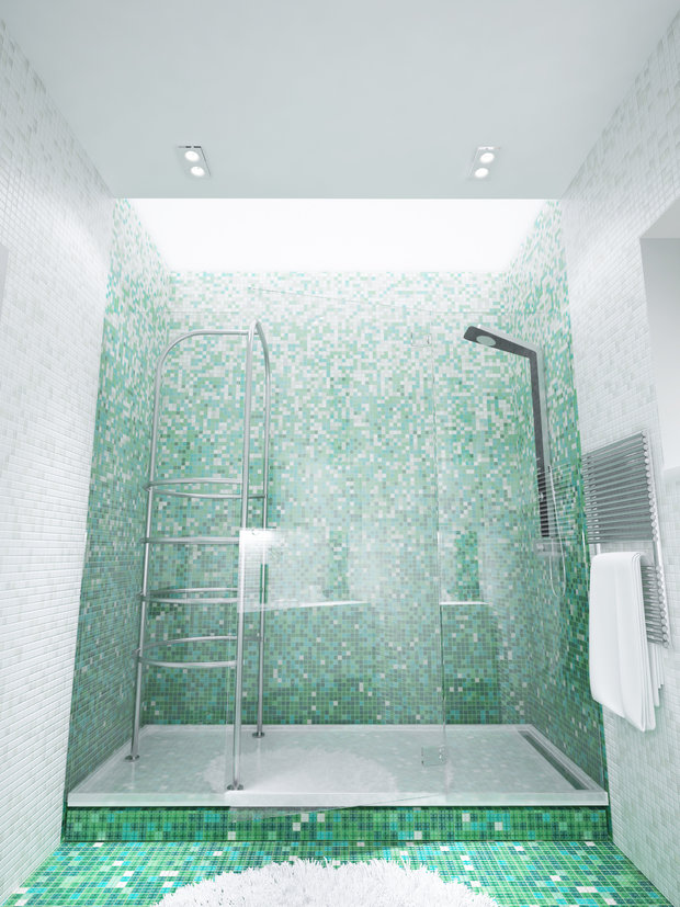 Фото из портфолио Душевая – фотографии дизайна интерьеров на INMYROOM