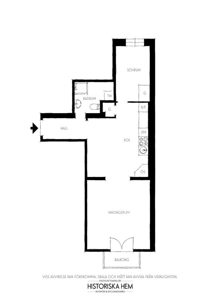 Фотография: в стиле , Кухня и столовая, Гостиная, Спальня, Скандинавский, Эклектика, Декор интерьера, Квартира, Швеция, Декор, Зеленый, Стокгольм, как создать уютную атмосферу, как обустроить двухкомнатную квартиру, 2 комнаты, 40-60 метров, как сочетать орнаменты – фото на INMYROOM