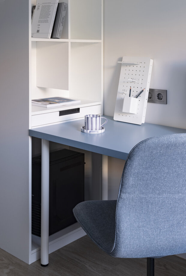 Фотография: Детская в стиле Современный, Минимализм, Квартира, Проект дня, Москва, Панельный дом, 2 комнаты, 40-60 метров, Мария Лебедева – фото на INMYROOM