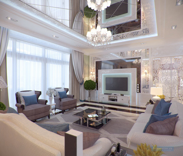 Фото из портфолио Загородный дом 200 кв. м в городе Находка, классический стиль – фотографии дизайна интерьеров на INMYROOM