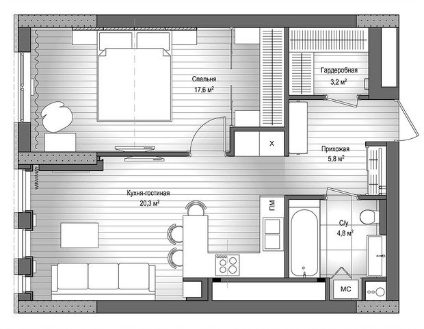 Фото из портфолио В движении – фотографии дизайна интерьеров на INMYROOM