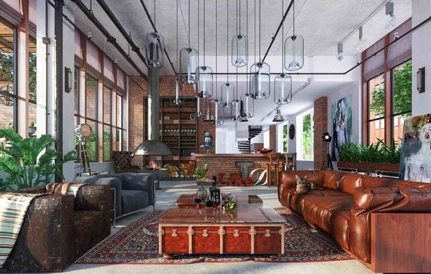 Фотография: Гостиная в стиле Лофт, Декор интерьера, Советы – фото на INMYROOM