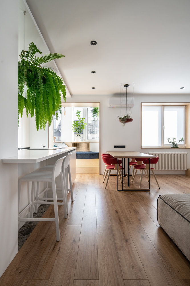 Фотография: Кухня и столовая в стиле Скандинавский, Современный, Минимализм, Квартира, Украина, Проект недели, 2 комнаты, 60-90 метров, Lauri Brothers – фото на INMYROOM Фотография: Кухня и столовая в стиле Скандинавский, Современный, Минимализм, Квартира, Украина, Проект недели, 2 комнаты, 60-90 метров, Lauri Brothers – фото на INMYROOM