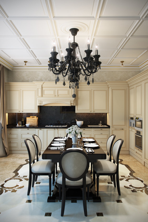 Фото из портфолио Интерьер загородного дома – фотографии дизайна интерьеров на INMYROOM