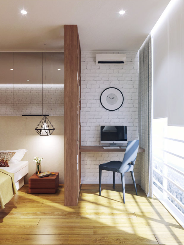 Фото из портфолио Просторная квартира в стиле Loft. Жилой комплекс "Айвазовский" г.Москва. 25 – фотографии дизайна интерьеров на INMYROOM