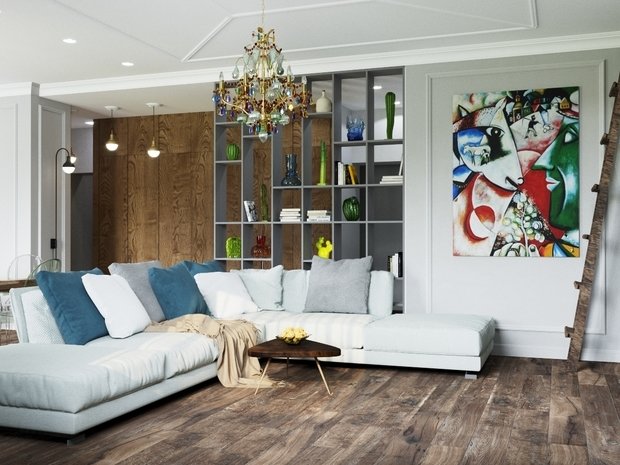 Фото из портфолио Гора самоцветов – фотографии дизайна интерьеров на INMYROOM
