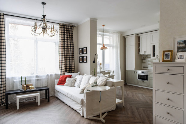 Фото из портфолио Квартира на Романова – фотографии дизайна интерьеров на INMYROOM