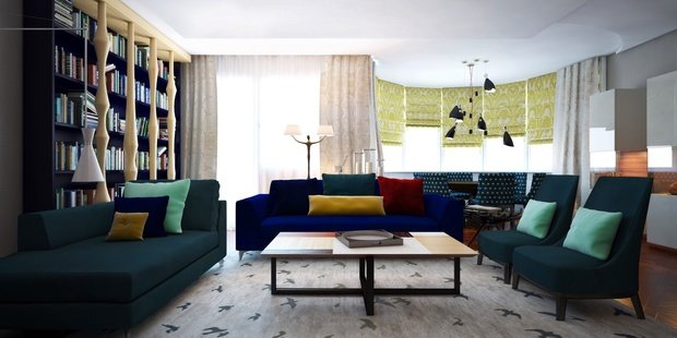 Фотография: Гостиная в стиле Восточный – фото на INMYROOM