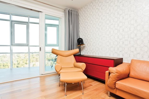 Фотография: Гостиная в стиле Современный, Скандинавский, Квартира, Дома и квартиры, Проект недели – фото на INMYROOM