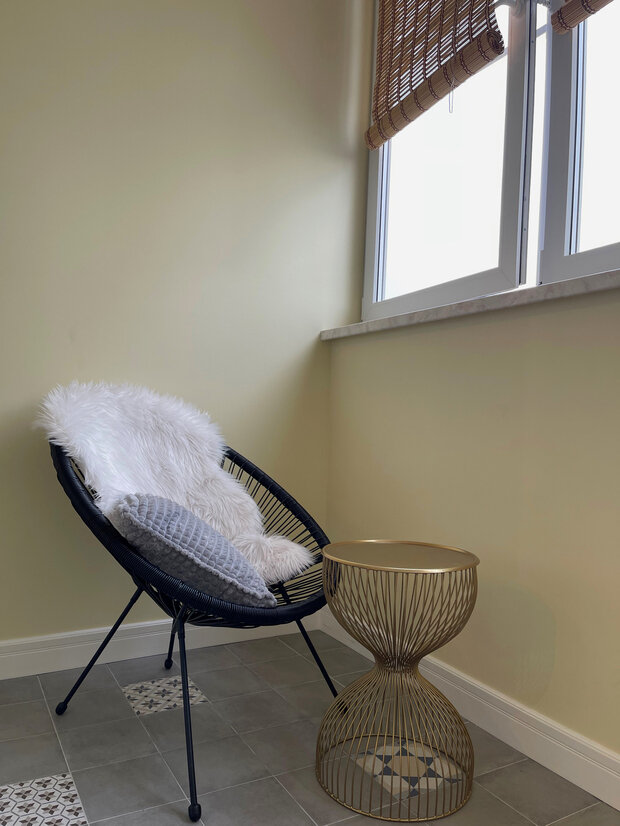 Фотография: Балкон в стиле Современный, Квартира, Проект дня, Московская область, Монолитный дом, 3 комнаты, 60-90 метров, Жуковский, Мария Чикунова – фото на INMYROOM