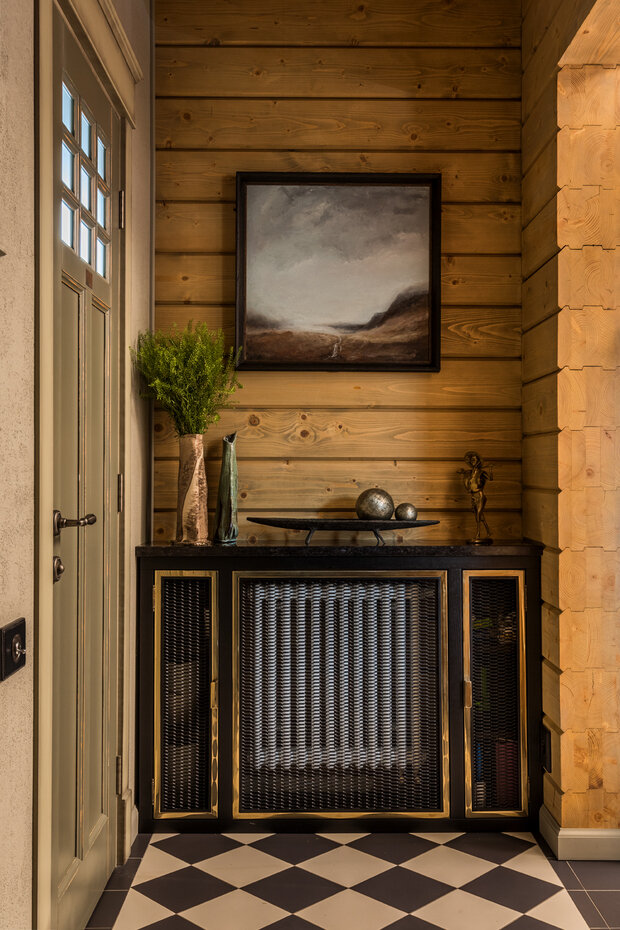 Фотография: Прихожая в стиле Прованс и Кантри, Современный, Эклектика, Дом, Проект дня, Дом и дача, Московская область, 3 комнаты, Более 90 метров, Индивидуальный проект, Винтажный, Ольга Айсина – фото на INMYROOM