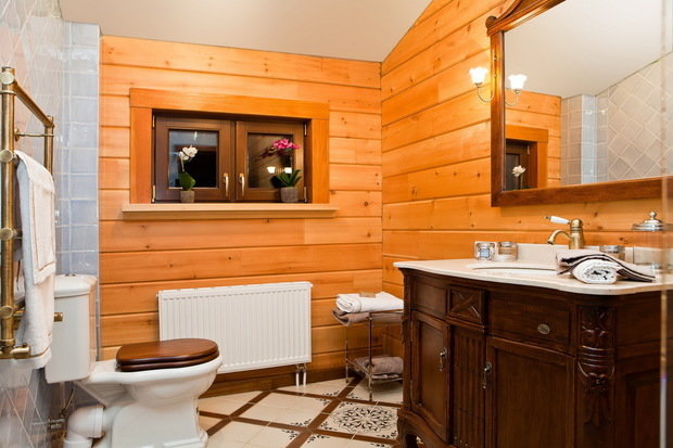 Фотография: Ванная в стиле Прованс и Кантри, Дом, Подмосковье, Дом и дача, 4 и больше, Более 90 метров, Мария Бердникова – фото на INMYROOM