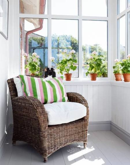 Фотография: Балкон, Терраса в стиле Прованс и Кантри, Интерьер комнат – фото на INMYROOM