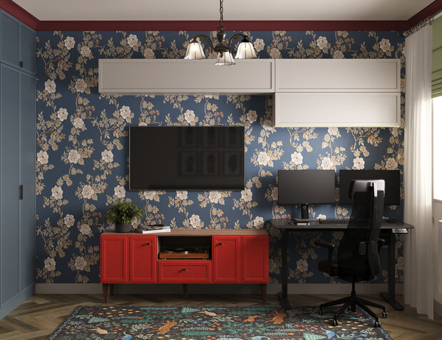 Системы хранения над столом будут с системами push-to-open.