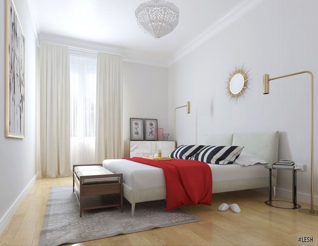 Фото из портфолио Дизайн трехкомнатной квартиры, легкая эклектика | Beringa 110m – фотографии дизайна интерьеров на INMYROOM