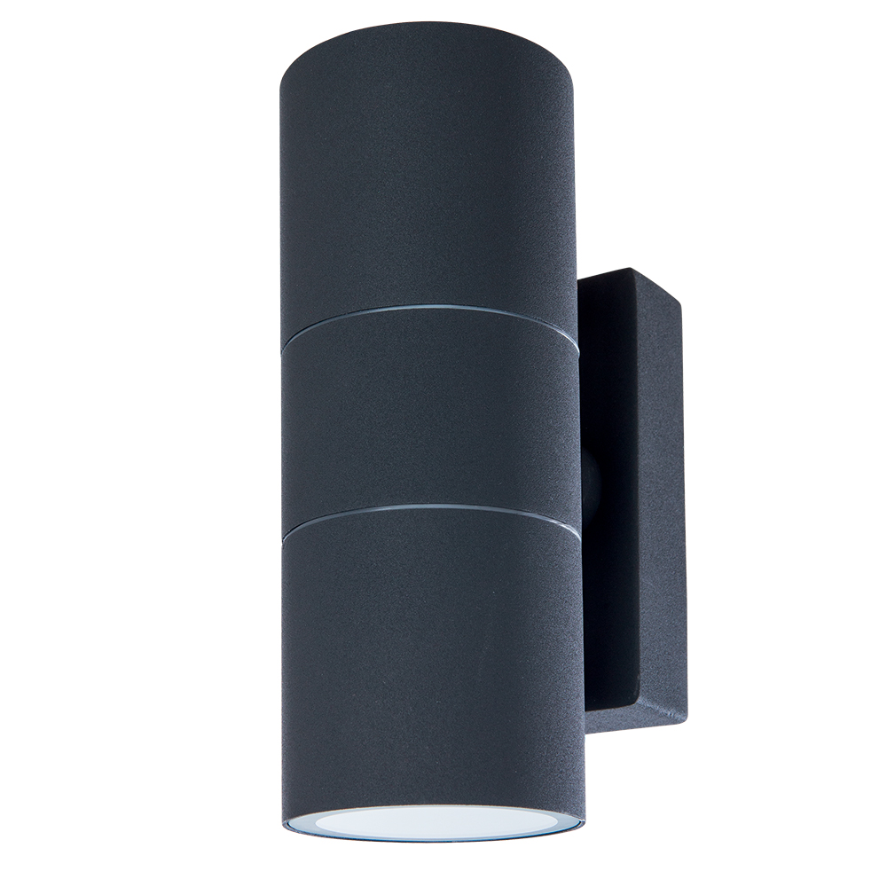 Уличный настенный светильник Sonaglio черного цвета