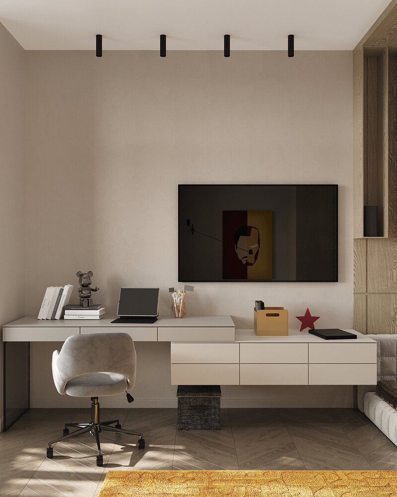 Фото из портфолио Дизайн интерьера квартиры в ЖК «Событие» в современном стиле – фотографии дизайна интерьеров на INMYROOM Фото из портфолио Дизайн интерьера квартиры в ЖК «Событие» в современном стиле – фотографии дизайна интерьеров на INMYROOM