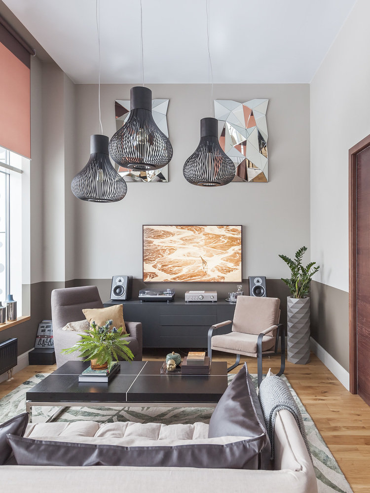 Фотография: Гостиная в стиле Современный, Квартира, Проект недели, Москва, Диана Мальцева, Монолитный дом, 2 комнаты, 60-90 метров – фото на INMYROOM Фотография: Гостиная в стиле Современный, Квартира, Проект недели, Москва, Диана Мальцева, Монолитный дом, 2 комнаты, 60-90 метров – фото на INMYROOM