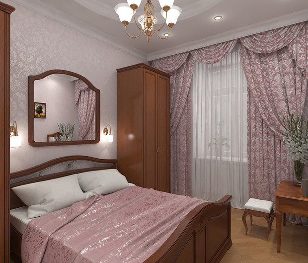 Фото из портфолио "Благородная" классика в однокомнатной квартире – фотографии дизайна интерьеров на INMYROOM