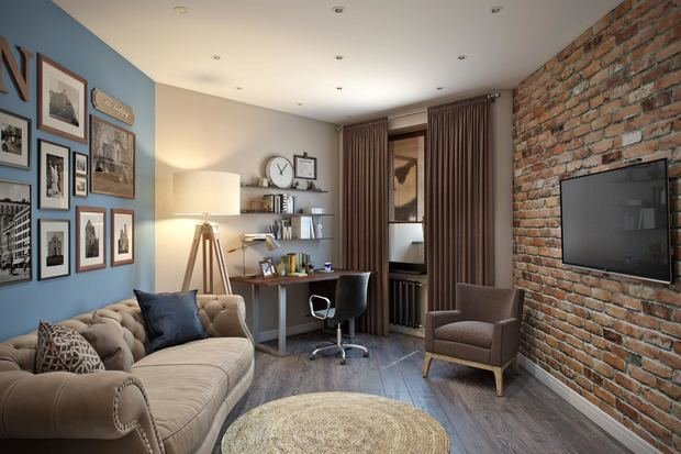 Фото из портфолио Квартира 115 кв.м. в стиле эклектика в ЖК Балтийский квартет. – фотографии дизайна интерьеров на INMYROOM