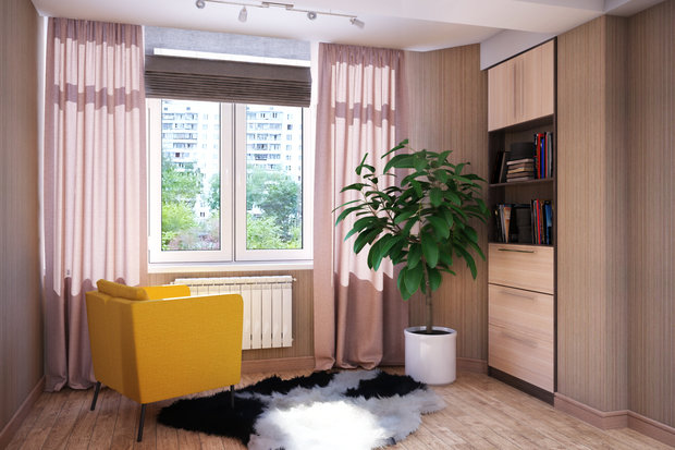 Фото из портфолио Желтый цвет в интерьере – фотографии дизайна интерьеров на INMYROOM