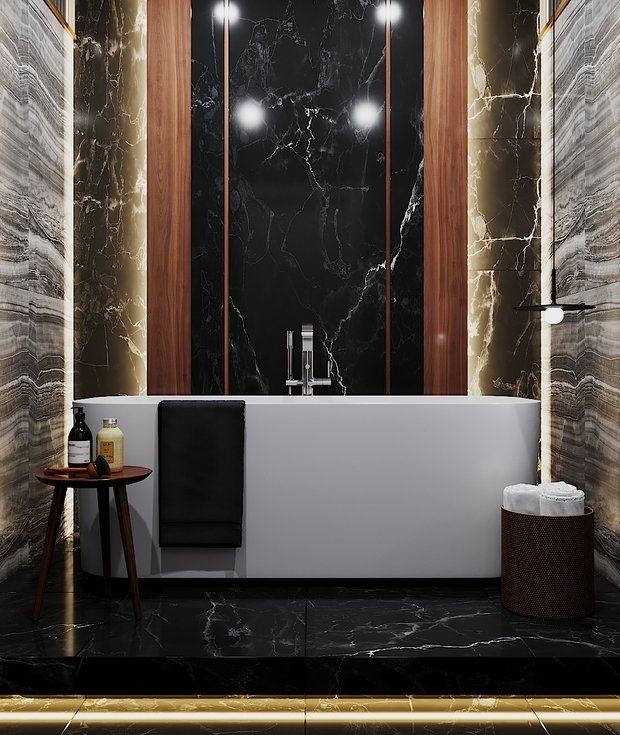 Фото из портфолио Санузел – фотографии дизайна интерьеров на INMYROOM