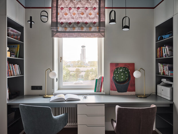 Фотография: Детская в стиле Современный, Классический, Квартира, Проект дня, Москва, Инна Величко, Сталинка, 4 и больше, Более 90 метров – фото на INMYROOM