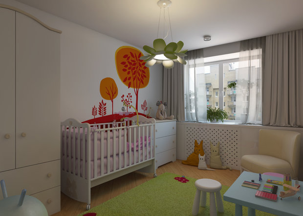 Фото из портфолио Квартира на Кловке – фотографии дизайна интерьеров на INMYROOM