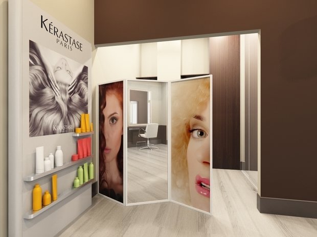 Фото из портфолио Салон красоты софите в Киеве – фотографии дизайна интерьеров на INMYROOM