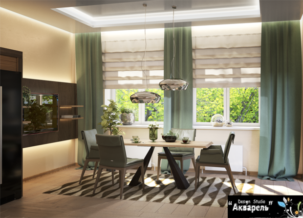 Фото из портфолио Проект двухэтажного дома – фотографии дизайна интерьеров на INMYROOM